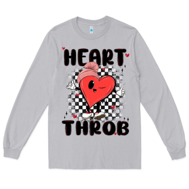 Heart Throb Long Sleeve Tee by MaliasSmallBusiness | Teevron