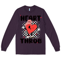 Plum heart throb Long Sleeve Tee - MaliasSmallBusiness