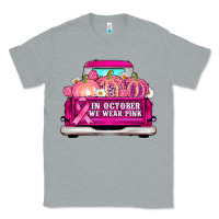 Heather Grey truck in october we wear pink Classic Tee - AdoDesignShop