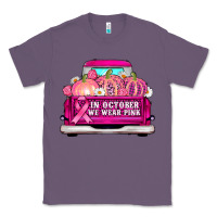 Lavender truck in october we wear pink Classic Tee - AdoDesignShop