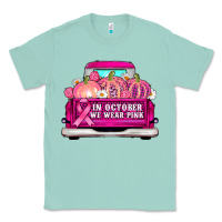Seafoam truck in october we wear pink Classic Tee - AdoDesignShop