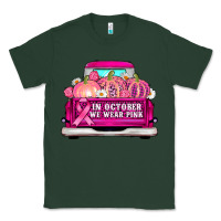 Sports Green truck in october we wear pink Classic Tee - AdoDesignShop