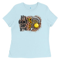 Baby Blue it's game day y'all lacrosse Ladies Tee - JahusDesignShop