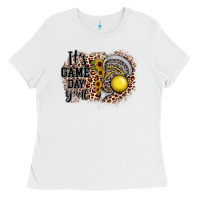 White it's game day y'all lacrosse Ladies Tee - JahusDesignShop