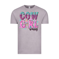 Cowgirl Sassy With Pink Cowgirl Vintage Tee | Teevron