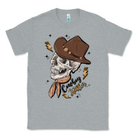 Heather Grey cowboy killer Classic Tee - MaliasSmallBusiness