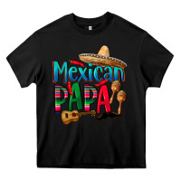 Black mexican papa Heavy Core Tee - CTS Tumbler Store
