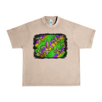 French Oak mardi gras fleur de lis background Urban Heavy Tee - Jasminsmagicworld
