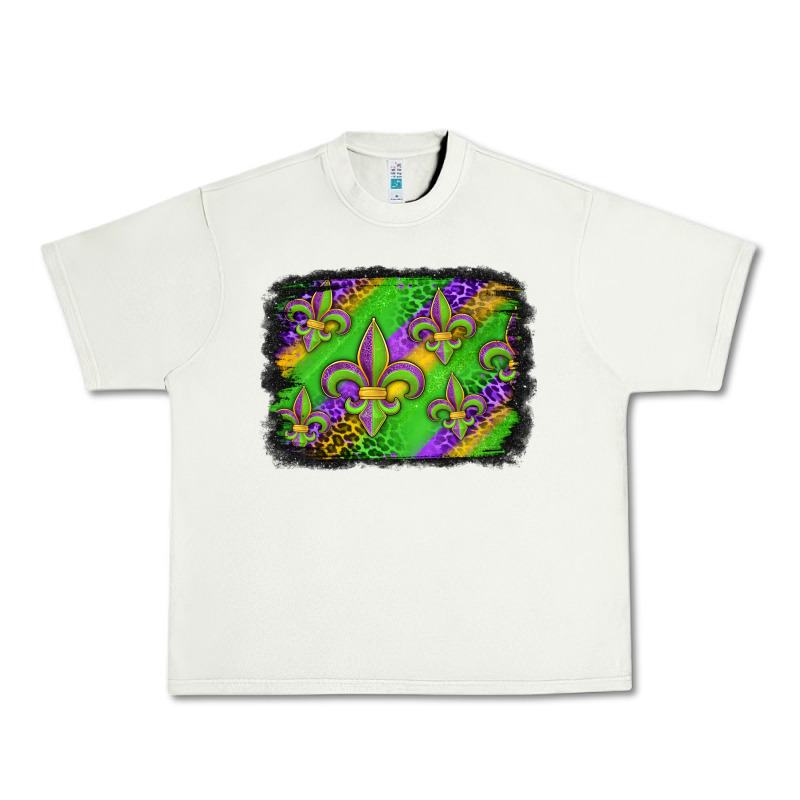 Mardi Gras Fleur De Lis Background Urban Heavy Tee by Jasminsmagicworld | Teevron