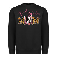 Black french bulldog mom Heavyweight Sweatshirt - Jasminsmagicworld