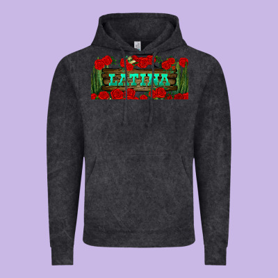 Latina Libbey Glass Vintage Hoodie Designed By Bundleandbundleshop