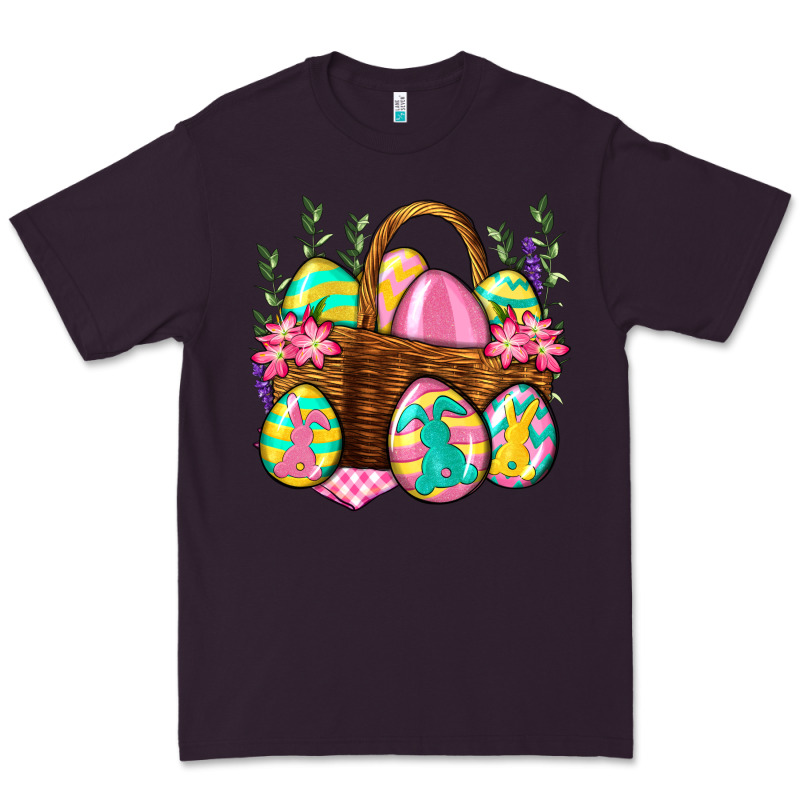 Easter Eggs With Basket Easter Day Premium Tee by Neo Western | Teevron