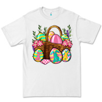 White Easter eggs with basket Easter Day Premium Tee - Neo Western