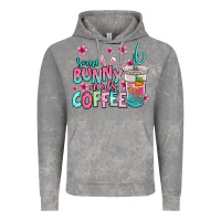 Cloud Rock some bunny needs coffee easter Vintage Hoodie - Jasminsmagicworld