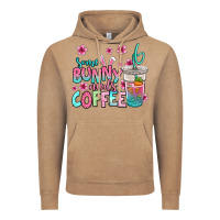 Vintage Coffee some bunny needs coffee easter Vintage Hoodie - Jasminsmagicworld