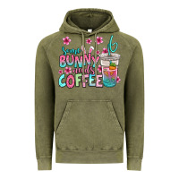 Vintage Olive some bunny needs coffee easter Vintage Hoodie - Jasminsmagicworld