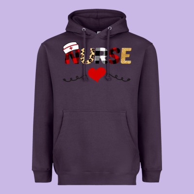 Nurse Heavyweight Hoodie Designed By Bettercallsaul
