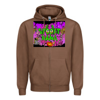 Chestnut spooky mama tumbler Zipper Hoodie - BundleAndBundleShop