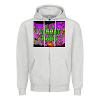 Dove Grey spooky mama tumbler Zipper Hoodie - BundleAndBundleShop