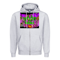 Heather Grey spooky mama tumbler Zipper Hoodie - BundleAndBundleShop