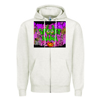 Oatmeal Heather spooky mama tumbler Zipper Hoodie - BundleAndBundleShop
