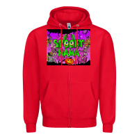 Red spooky mama tumbler Zipper Hoodie - BundleAndBundleShop