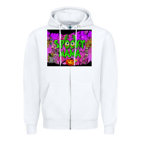 White spooky mama tumbler Zipper Hoodie - BundleAndBundleShop