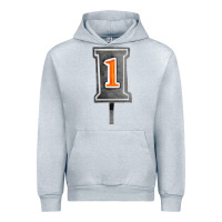 Heather Grey marker 1 chain fa element Urban Hoodie - FaDigitalArtStudio