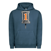 Pigment Midnight Navy marker 1 chain fa element Urban Hoodie - FaDigitalArtStudio