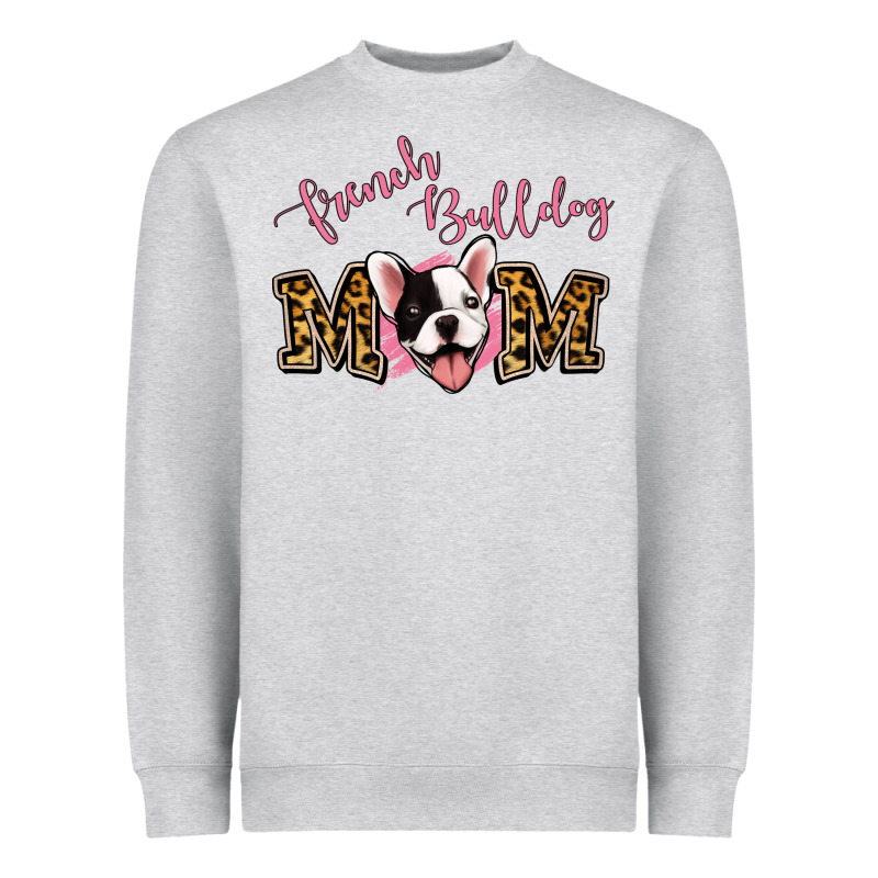 French Bulldog Mom Heavyweight Sweatshirt by Jasminsmagicworld | Teevron