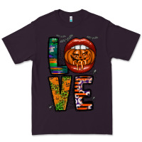 Plum Love Halloween Lips Premium Tee - CowhideDigitalArt