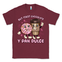 Burgundy but first chocolate y pan dulce Classic Tee - MaliasSmallBusiness