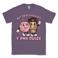 Lavender but first chocolate y pan dulce Classic Tee - MaliasSmallBusiness