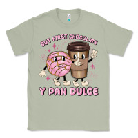 Matcha but first chocolate y pan dulce Classic Tee - MaliasSmallBusiness