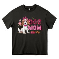 Asphalt dog mom Heavy Core Tee - Zillion Design Studio