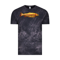 Cloud Black golden trout west virginia Vintage Tee - LillyAllenDesigns