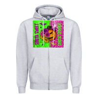 Heather Grey sorta sweet sorta spooky tumbler Zipper Hoodie - BundleAndBundleShop