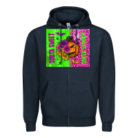 Navy sorta sweet sorta spooky tumbler Zipper Hoodie - BundleAndBundleShop