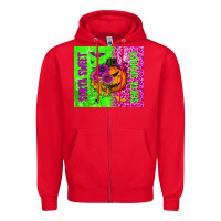 Red sorta sweet sorta spooky tumbler Zipper Hoodie - BundleAndBundleShop