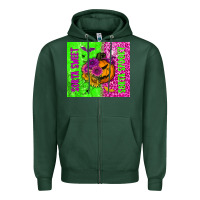 Sports Green sorta sweet sorta spooky tumbler Zipper Hoodie - BundleAndBundleShop