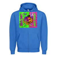 True Royal sorta sweet sorta spooky tumbler Zipper Hoodie - BundleAndBundleShop