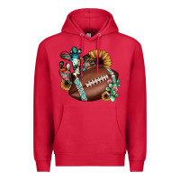 Cardinal football cactus sunflower Premium Hoodie - JahusDesignShop