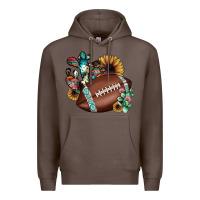 Coffee football cactus sunflower Premium Hoodie - JahusDesignShop