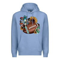Colony Blue football cactus sunflower Premium Hoodie - JahusDesignShop