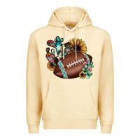Pina Colada football cactus sunflower Premium Hoodie - JahusDesignShop