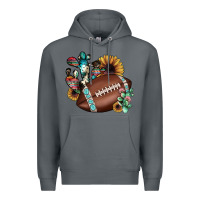 Rock football cactus sunflower Premium Hoodie - JahusDesignShop