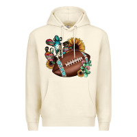 Sandshell football cactus sunflower Premium Hoodie - JahusDesignShop