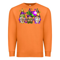 Carrot Mardi Gras gnomes Premium Sweatshirt - NancyCooperArtShop