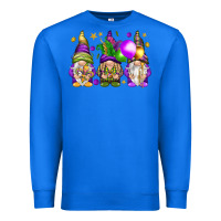 True Royal Mardi Gras gnomes Premium Sweatshirt - NancyCooperArtShop