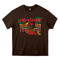 Chocolate Brown mexican mom Heavy Core Tee - CTS Tumbler Store